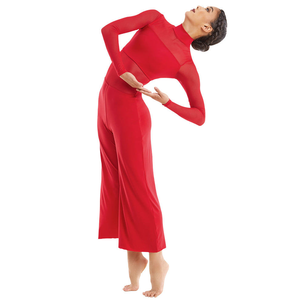 Cropped Pants Jumpsuit