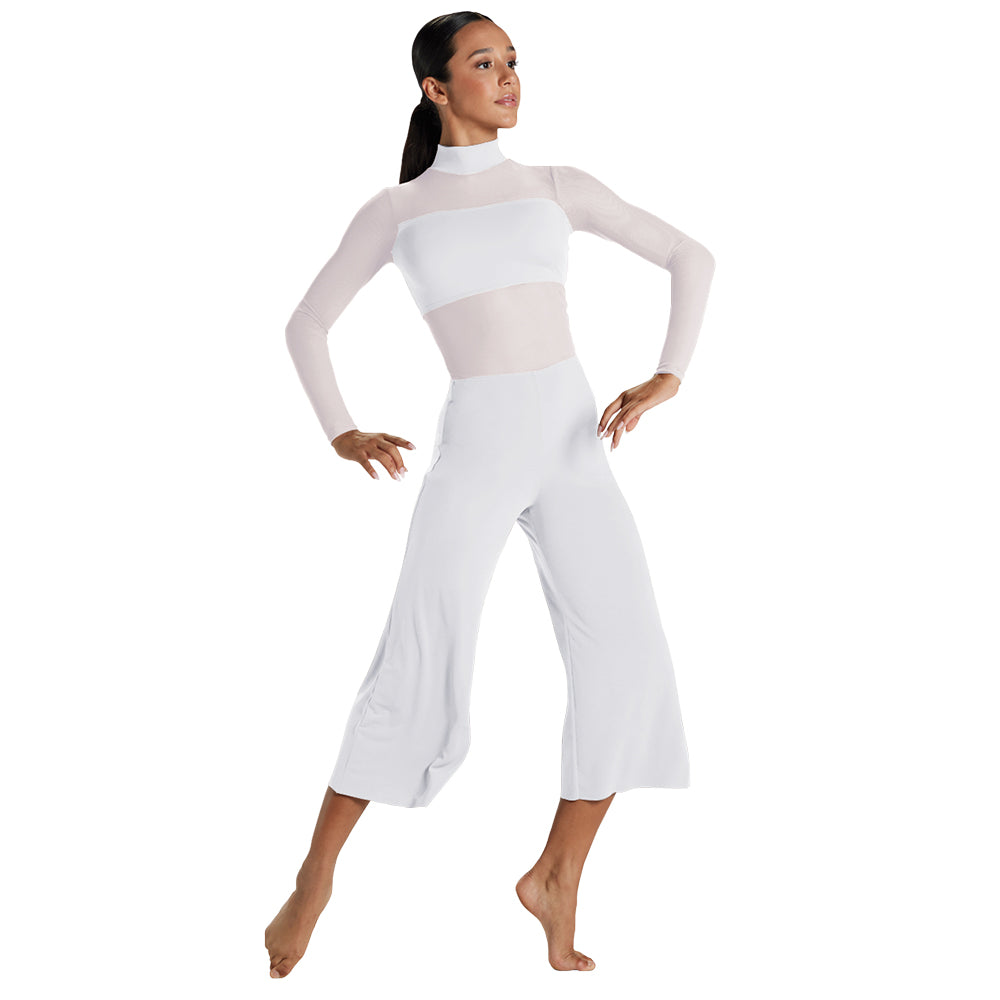 Cropped Pants Jumpsuit