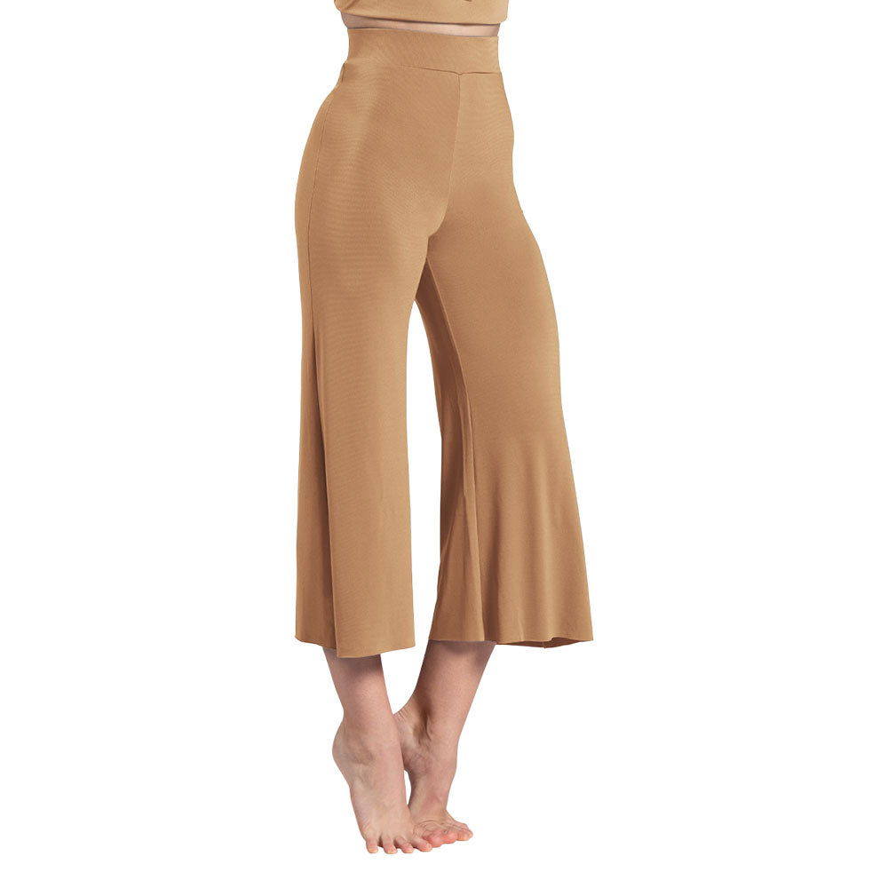 Full Lycra Cropped Wide Leg Pants