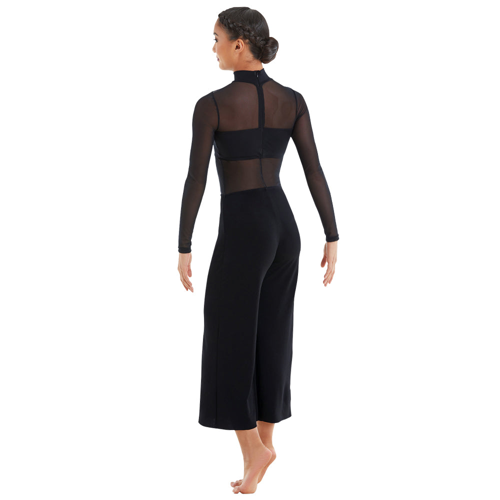 Cropped Pants Jumpsuit