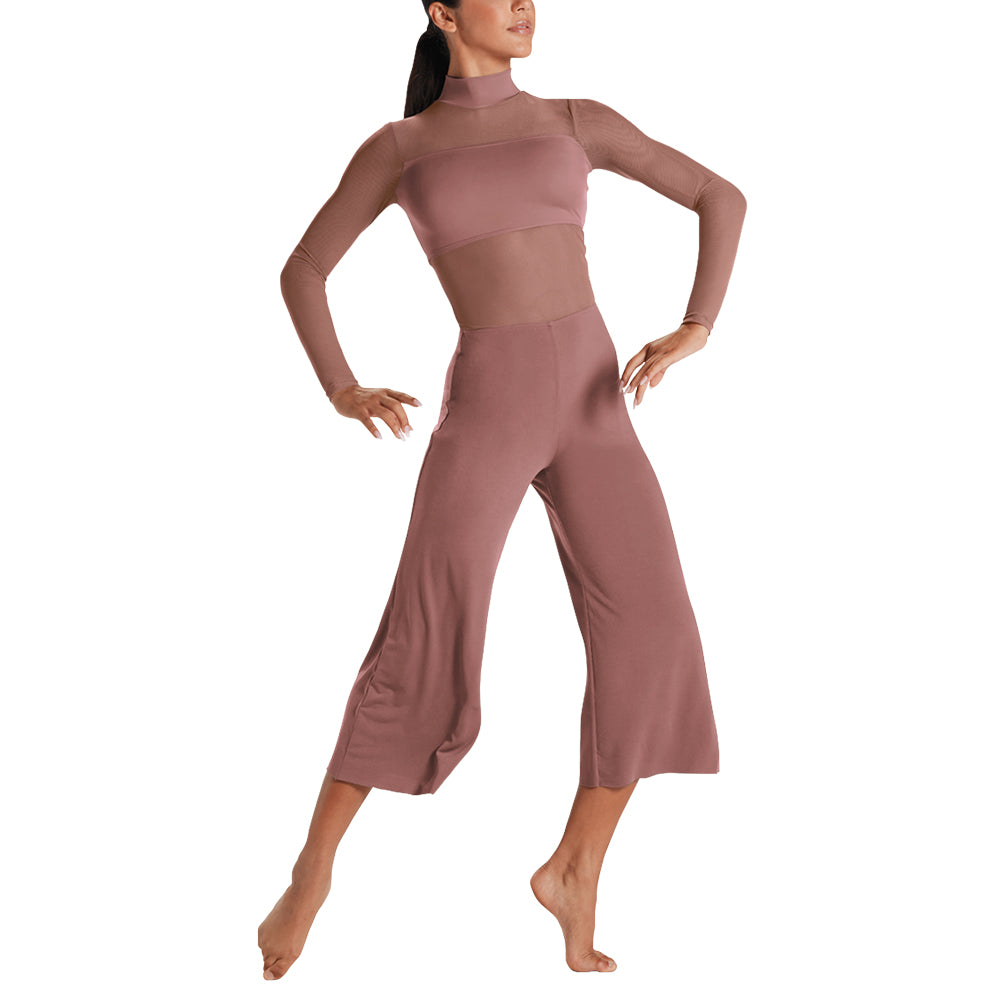 Cropped Pants Jumpsuit