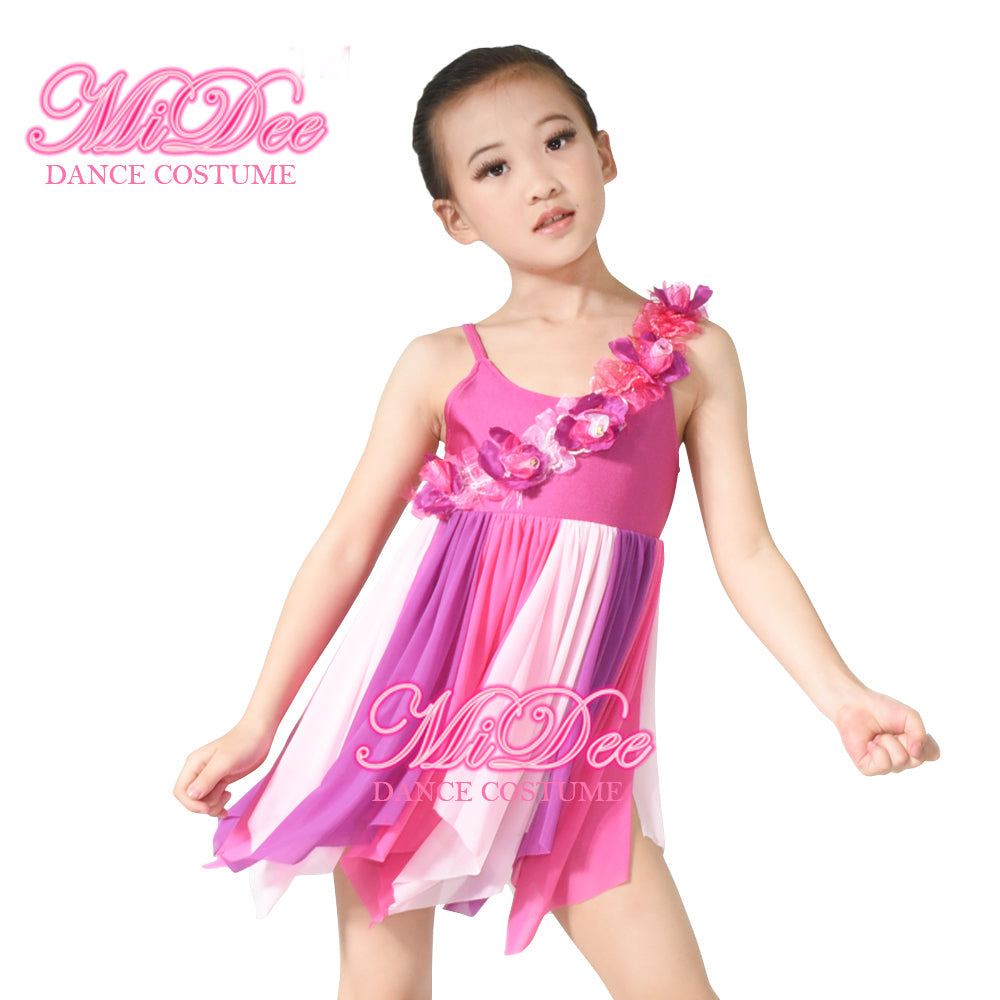 Pink Geometric Clipping Lyrica Dress