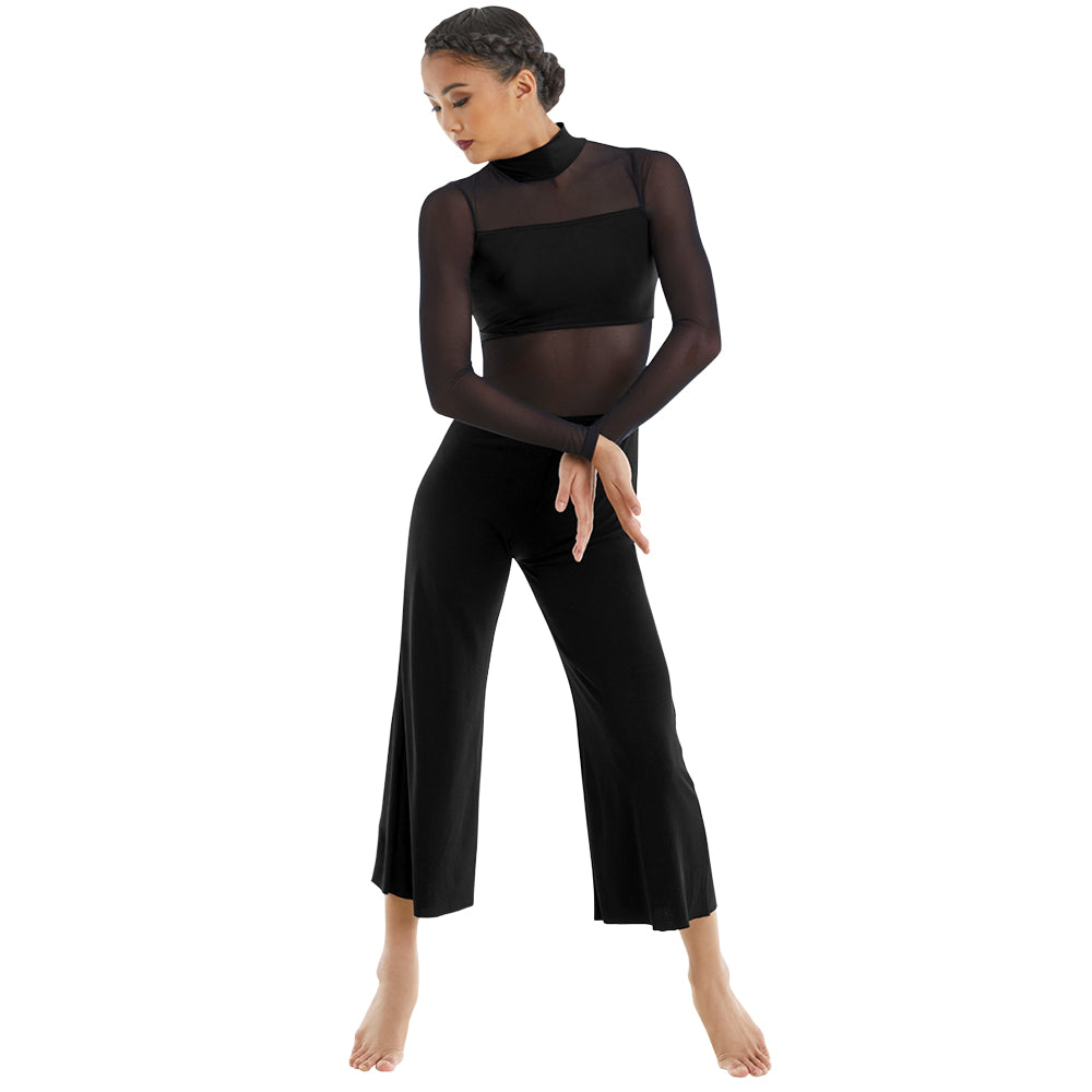 Cropped Pants Jumpsuit