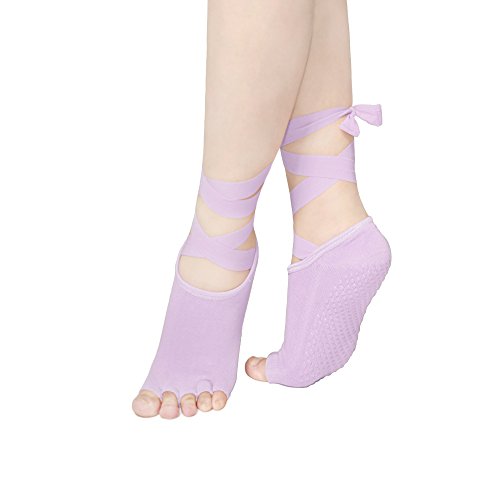 Lace-Up Half-Toes Socks Shoes
