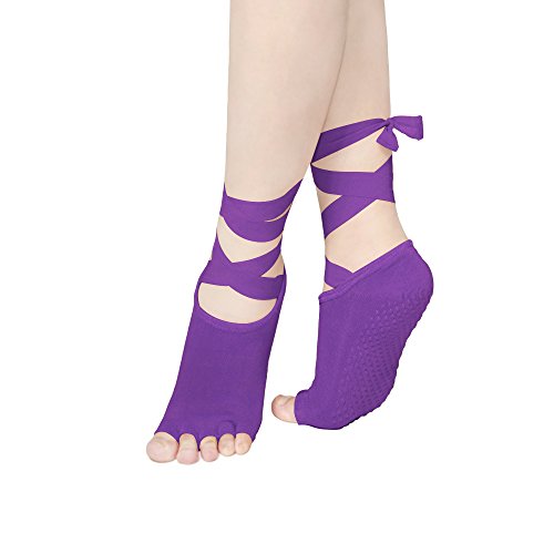 Lace-Up Half-Toes Socks Shoes