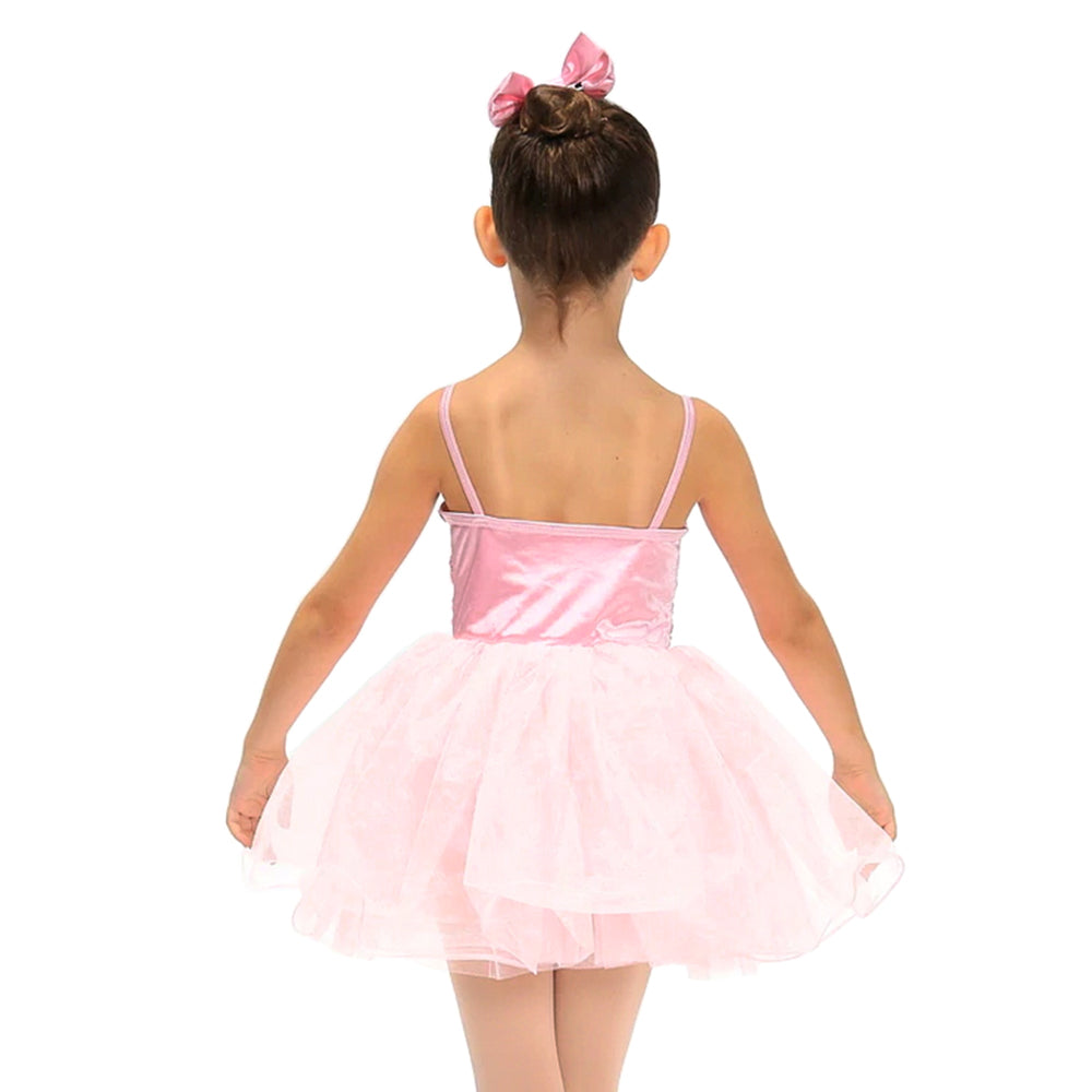 Pink Bow Tutu Ballet Dress