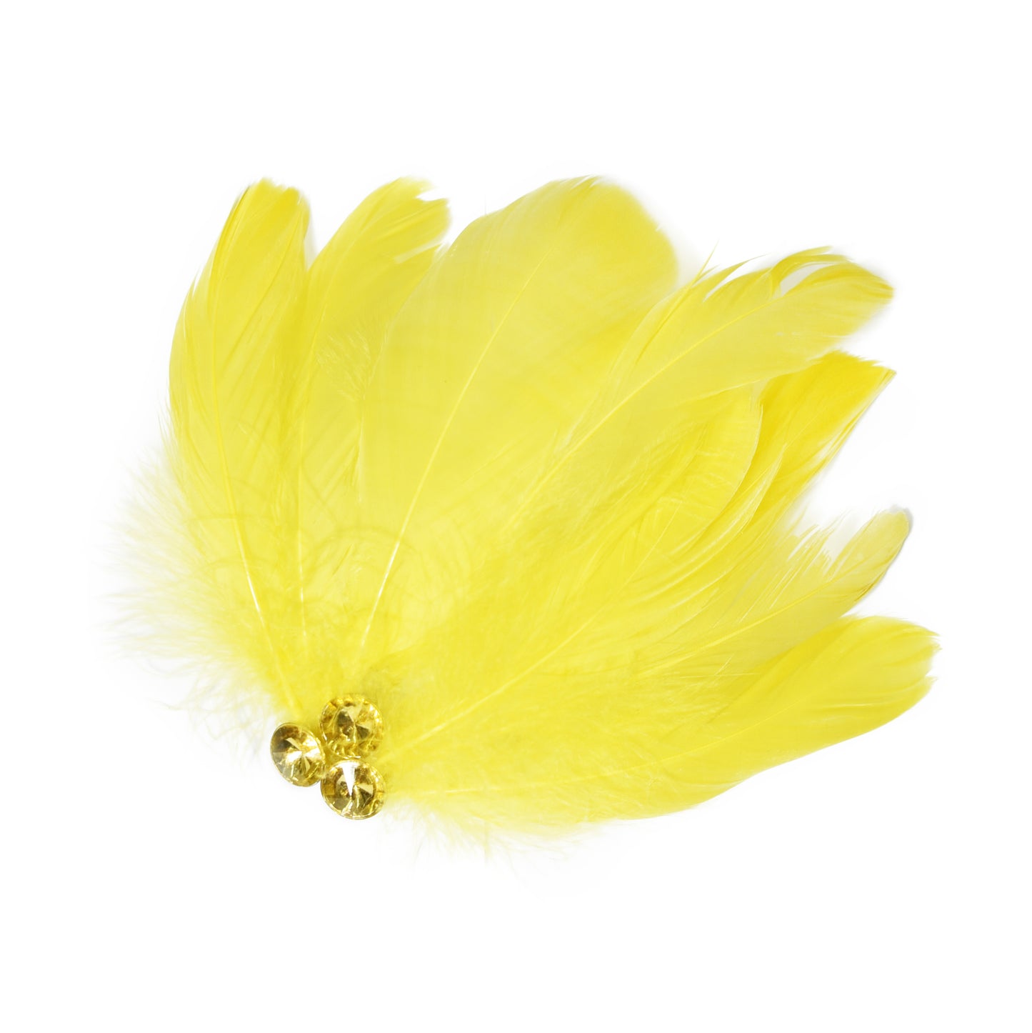 Umbrella Feather Hair Flower Clip