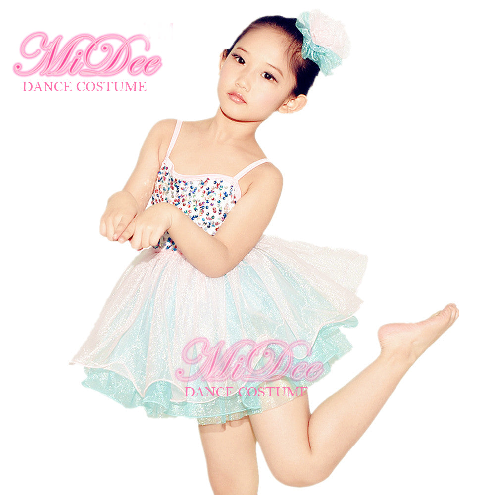 Sweet Color Sequin Tutu Dress