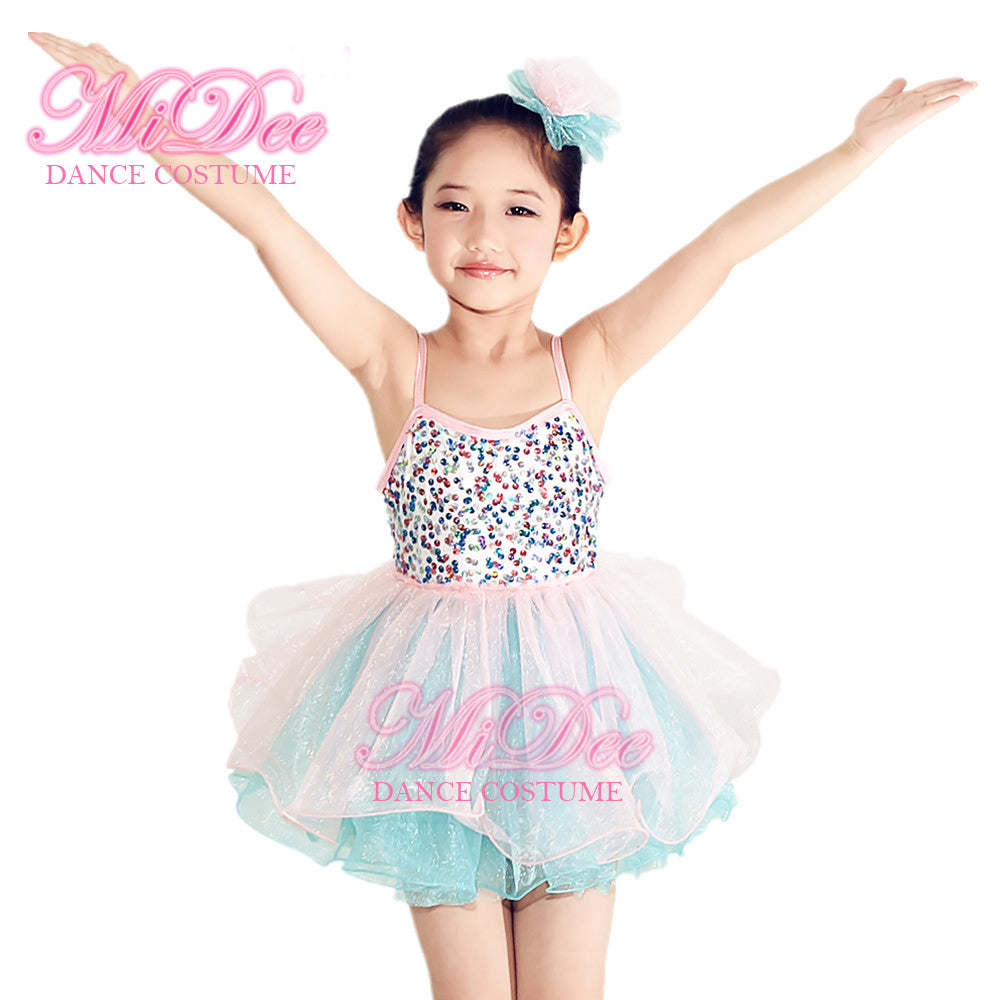 Sweet Color Sequin Tutu Dress