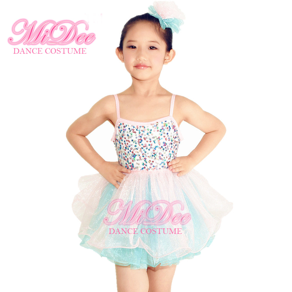 Sweet Color Sequin Tutu Dress