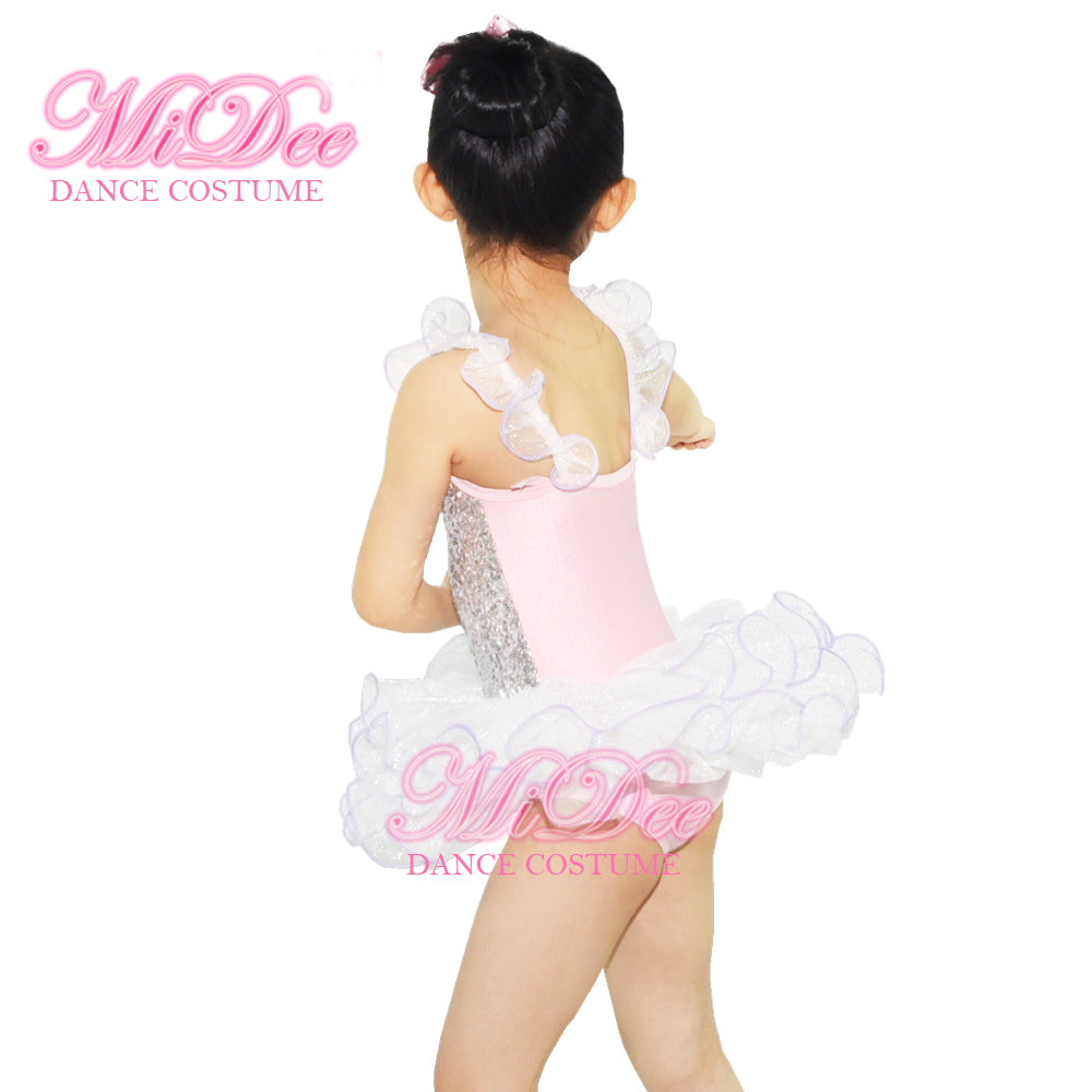 Pink Ruffle Tutu Ballet Dress