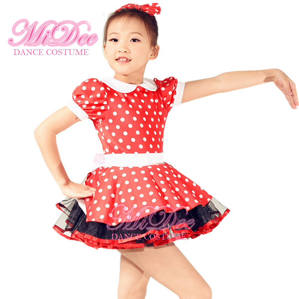 Red With White Polka Dot Dresses