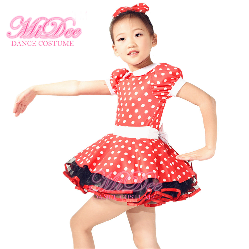 Red With White Polka Dot Dresses
