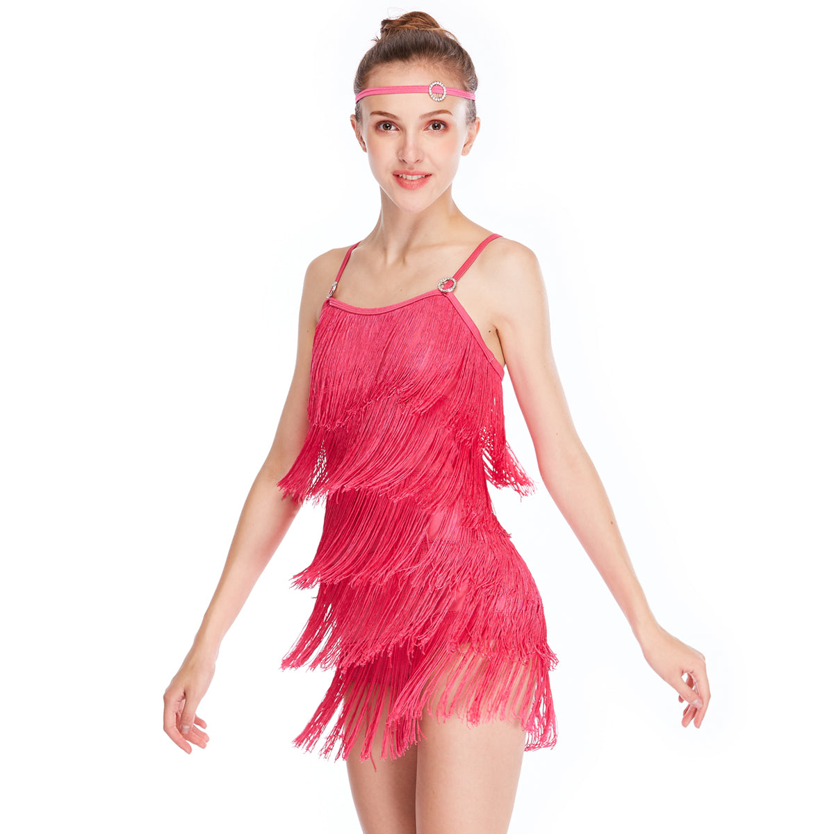 Tassels Ballroom Latin Dance Dress