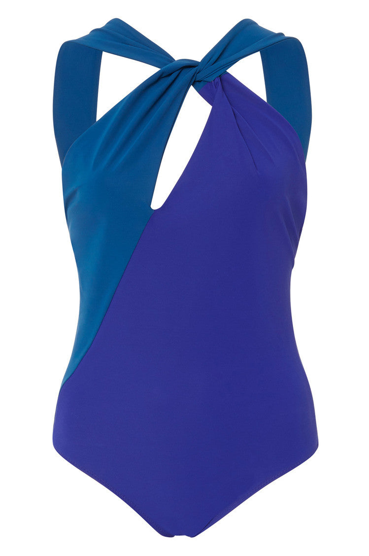 A Multi Color Contrast Swimsuit