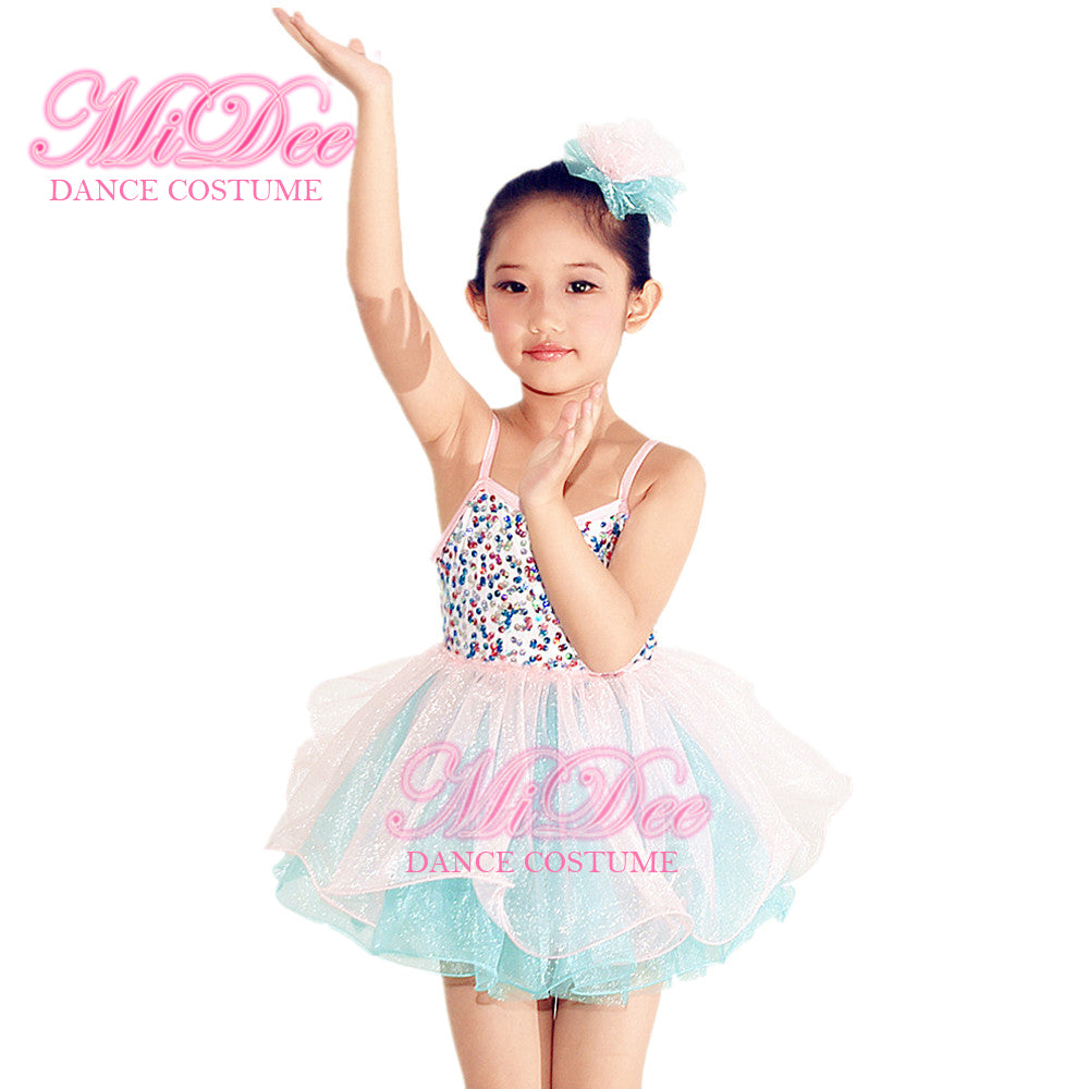 Sweet Color Sequin Tutu Dress