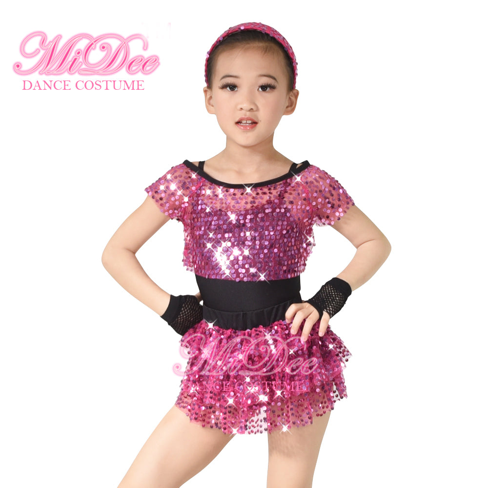Jazz Dance Piece Outfit Girls Kid