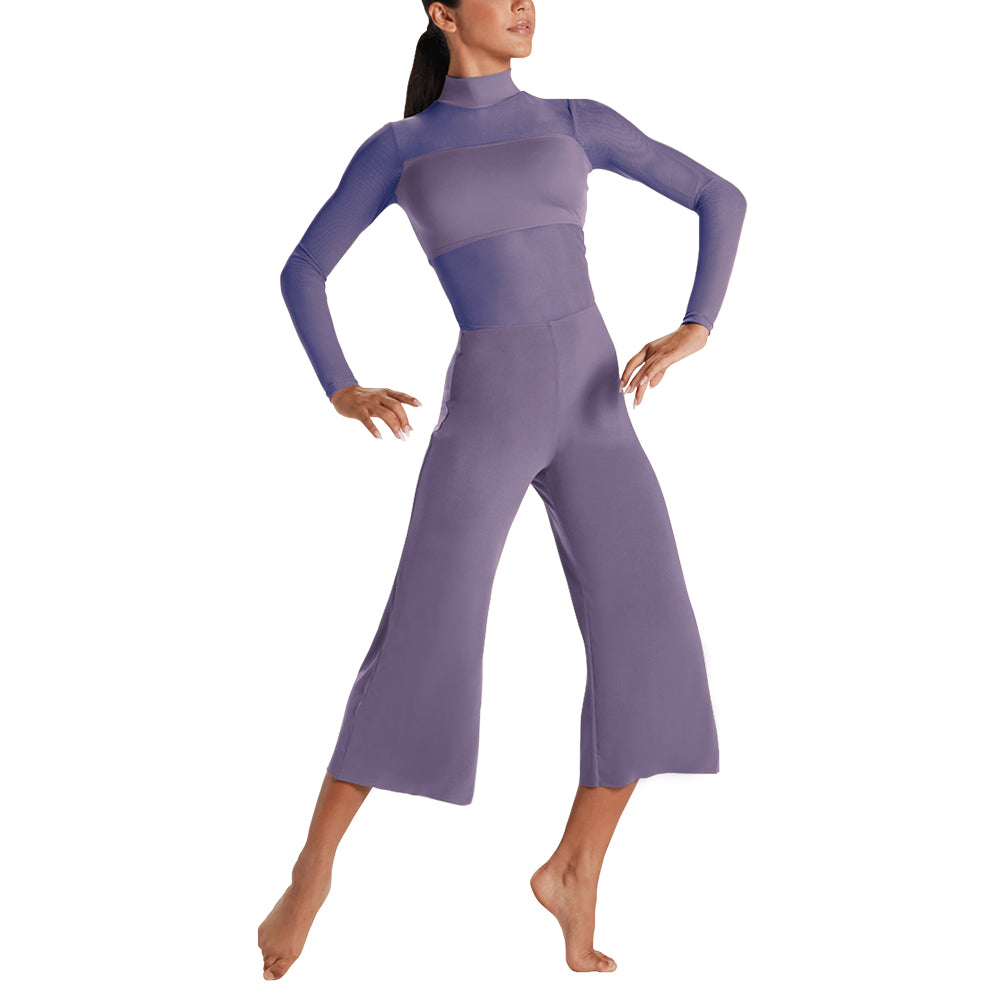 Cropped Pants Jumpsuit