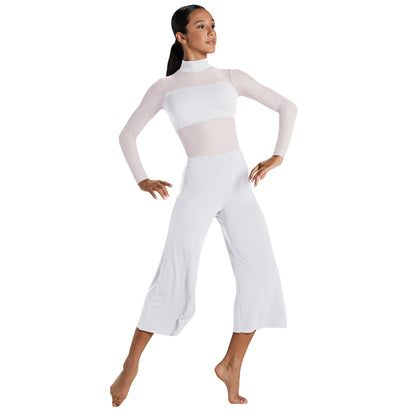 Cropped Pants Jumpsuit