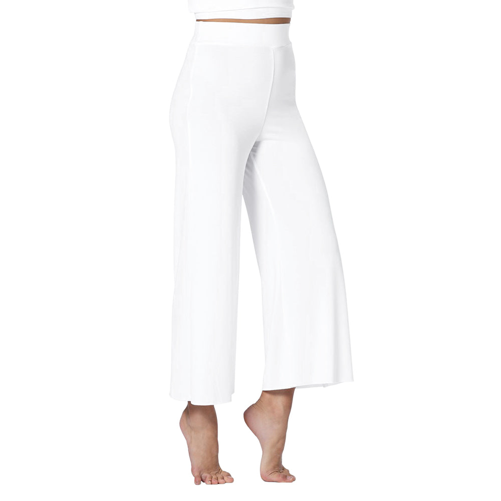 MiDee Cropped Wide Leg Pants for Girls Women Modren Ballet Dance
