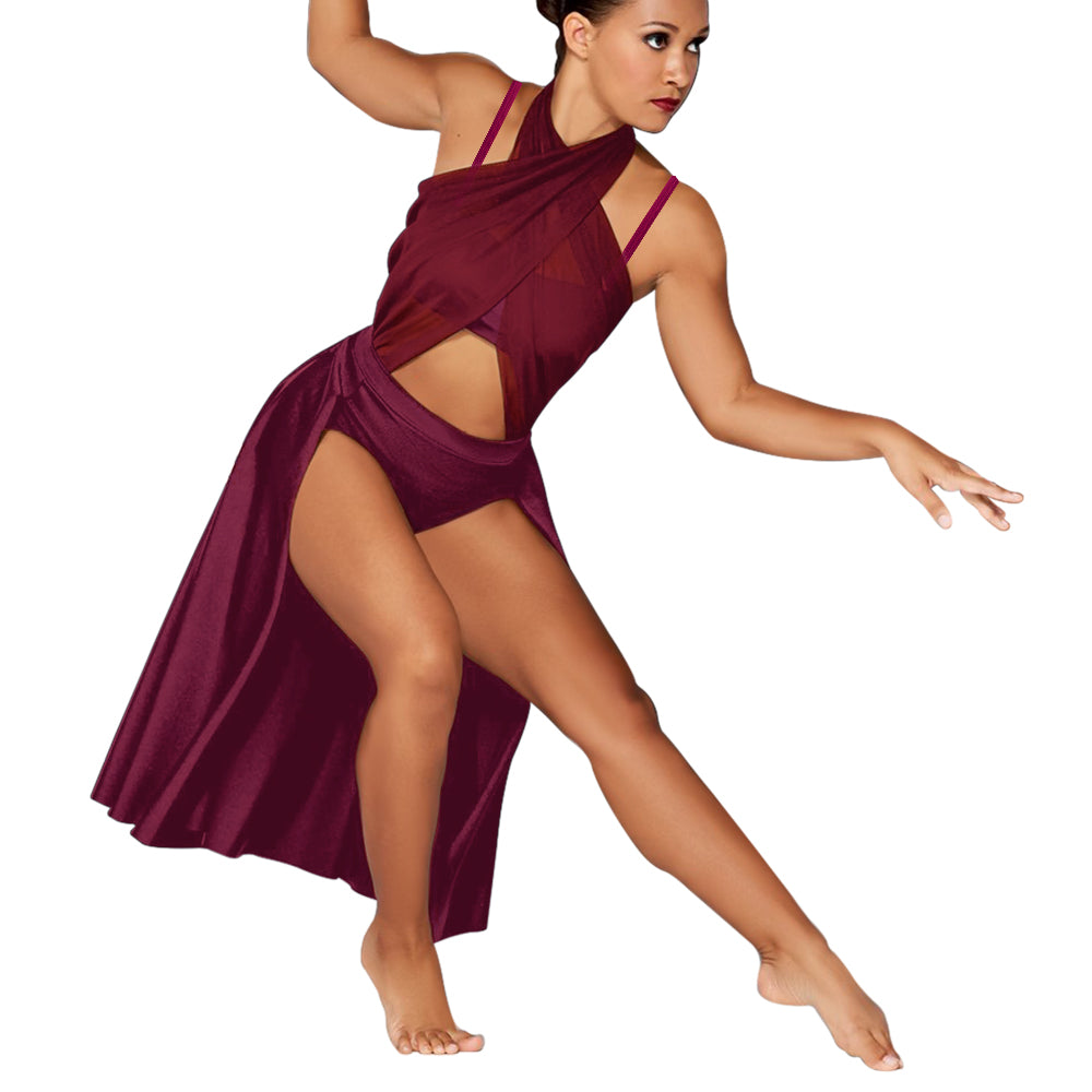 Open Back Long Dress