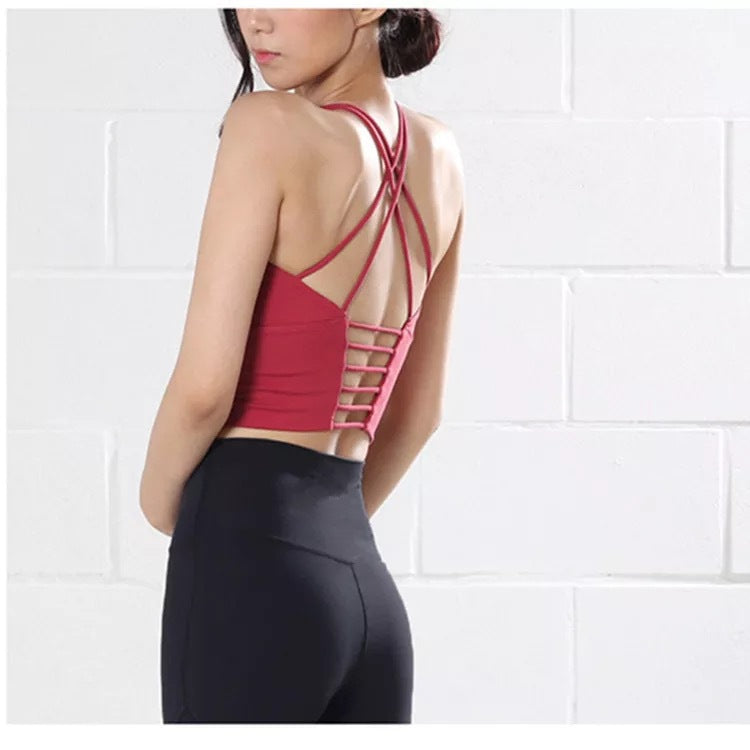 Shoulder Strap Sport Bra