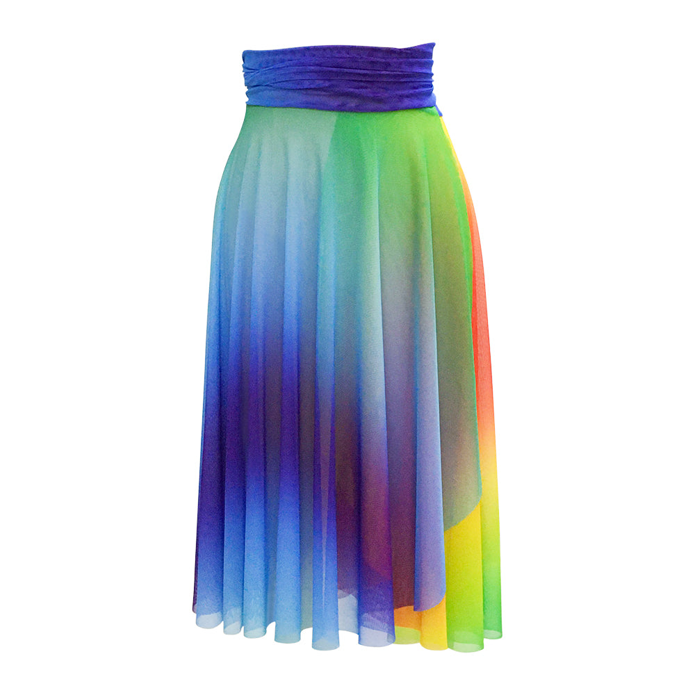 Rainbow Mesh Dress