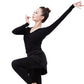 Cotton Dance  Crop Top Long Sleeve