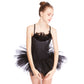Black Feather Swan Ballet Tutu Dress