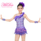Colorful Sequin Tassels Latin Dance Dress