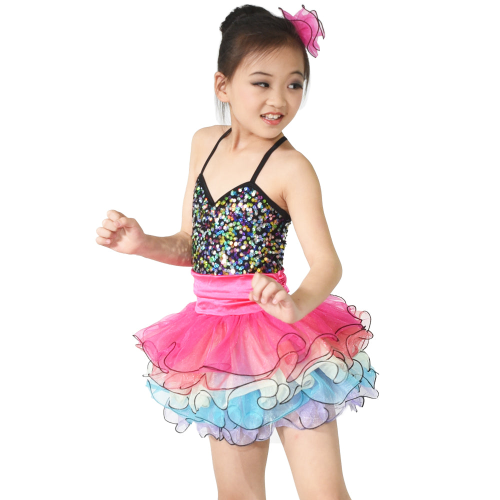 Rainbow Tutu Ballet Dress