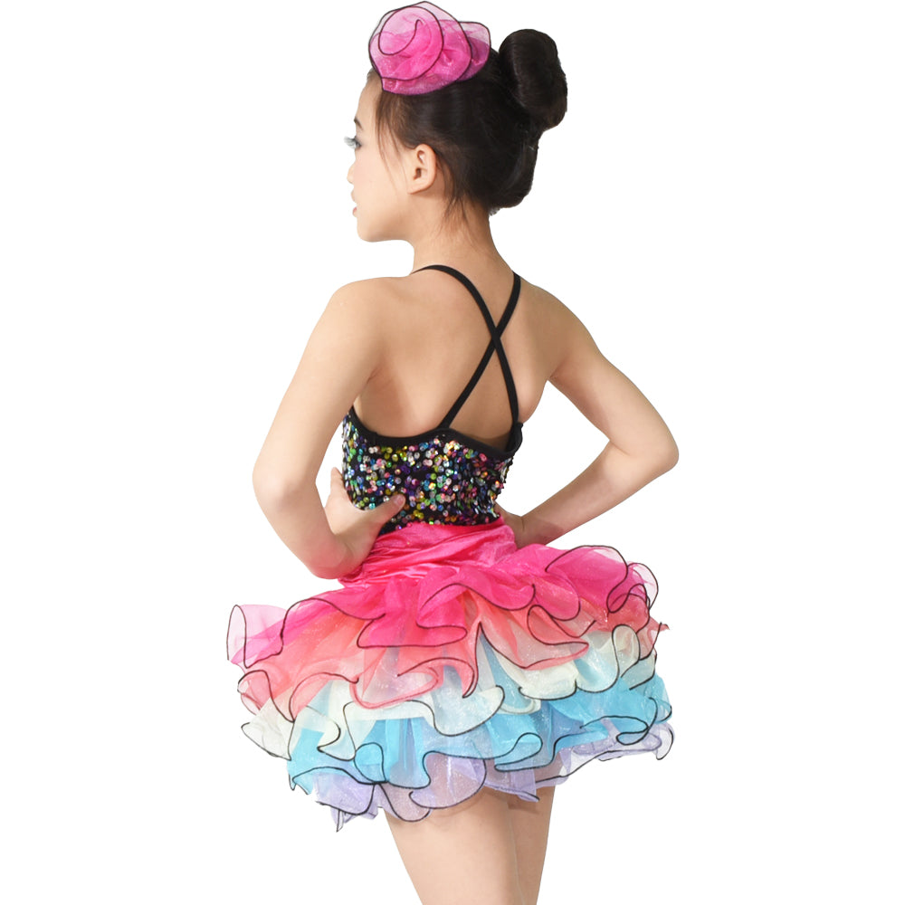 Rainbow Tutu Ballet Dress