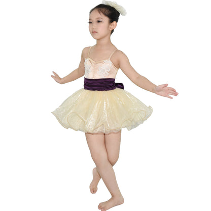 Luxurious Champagne Beige Tutu Dress
