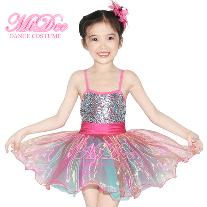 Colorful Laser Tutu Dress