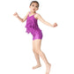 Tassels Tops Matching Sequin Short Outfits