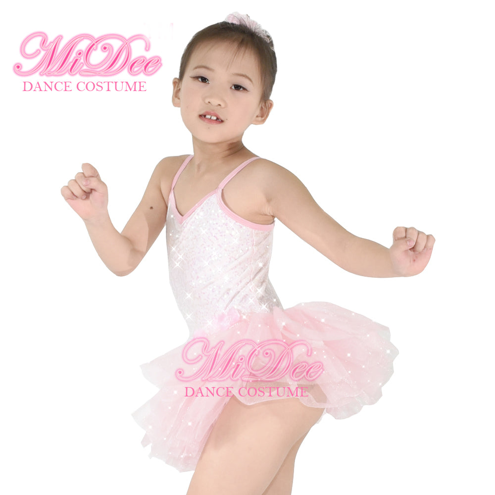 Pink Flower Ballet Tutu Dress