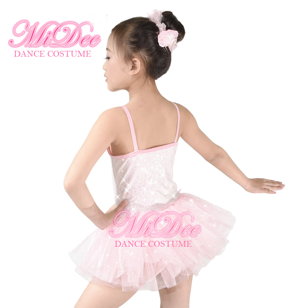 Pink Flower Ballet Tutu Dress