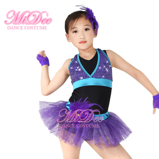 Purple Ballerina Dance Outfits