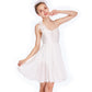 White Ruffle Lyrical Dance Dress
