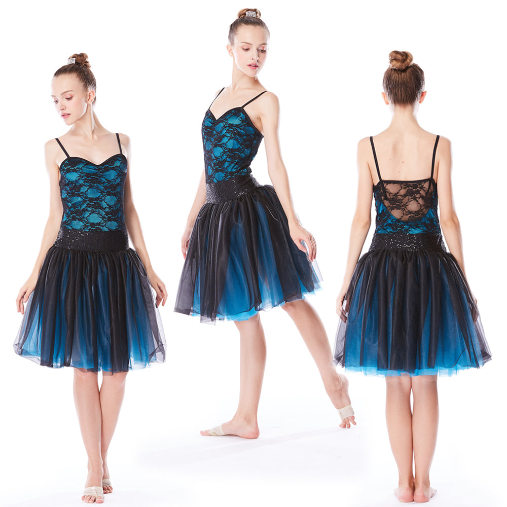 Blue Tutu Ballet Dress For Girl Women Sequin Shiny Mesh Contemporary Lyrical Dress Lace Modern Competition Performance Dance Costumes – MiDee Dance Costume Blue Tutu Ballet Dress For Girl Women Sequin Shiny Mesh Contemporary Lyrical Dress Lace Modern Competition Performance Dance Costumes – MiDee Dance Costume