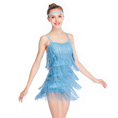 Tassels Ballroom Latin Dance Dress