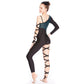 Sequins Feather Lace Jumpsuit