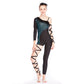 Sequins Feather Lace Jumpsuit