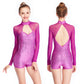 Biketard Sequins Sporty Gym Dance Performance Costume
