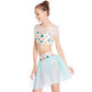 Lace Flower Sequin Lyrical 2 Piece Outfit
