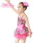 Pink Colorful Sequin Dance Dress Outfit