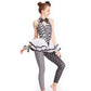 Clown Cosplay Black White Jumpsuit