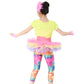 Colorful Hip-Hop Dance Costume Girls Performance Outfits