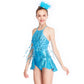 Blue Sequined Tassels Dress
