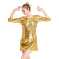 Fully Sequined Jazz Dress